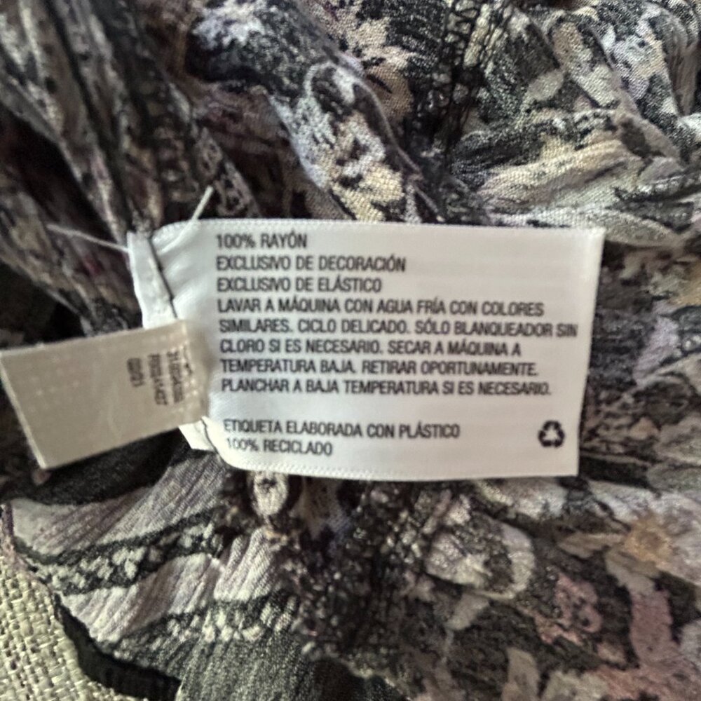 KNOX ROSE purple patchwork boho maxi dress (M) - Picture 7 of 8